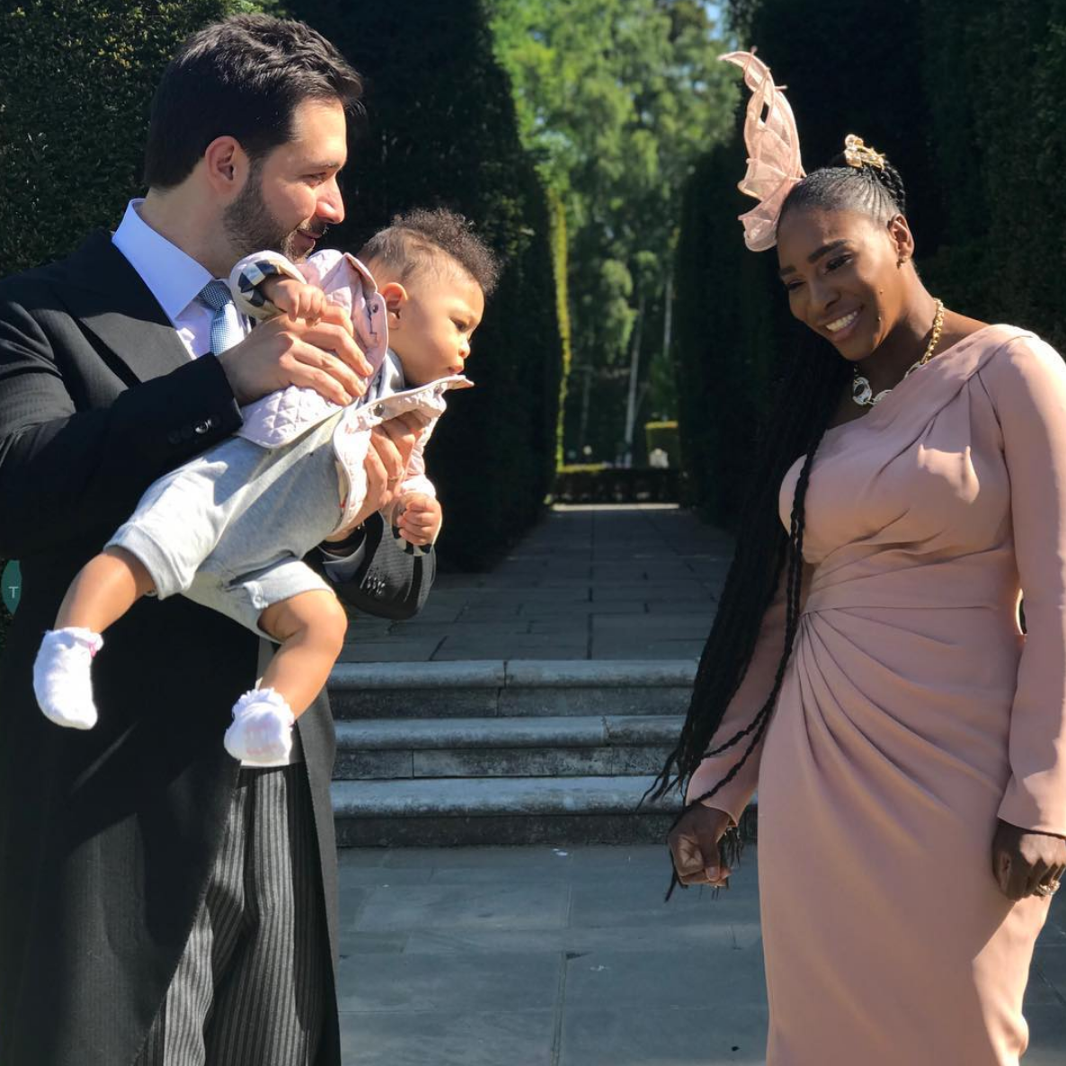 Could These Photos Of Serena Williams, Her Husband Alexis Ohanian and Their Daughter Be Any More Adorable?
